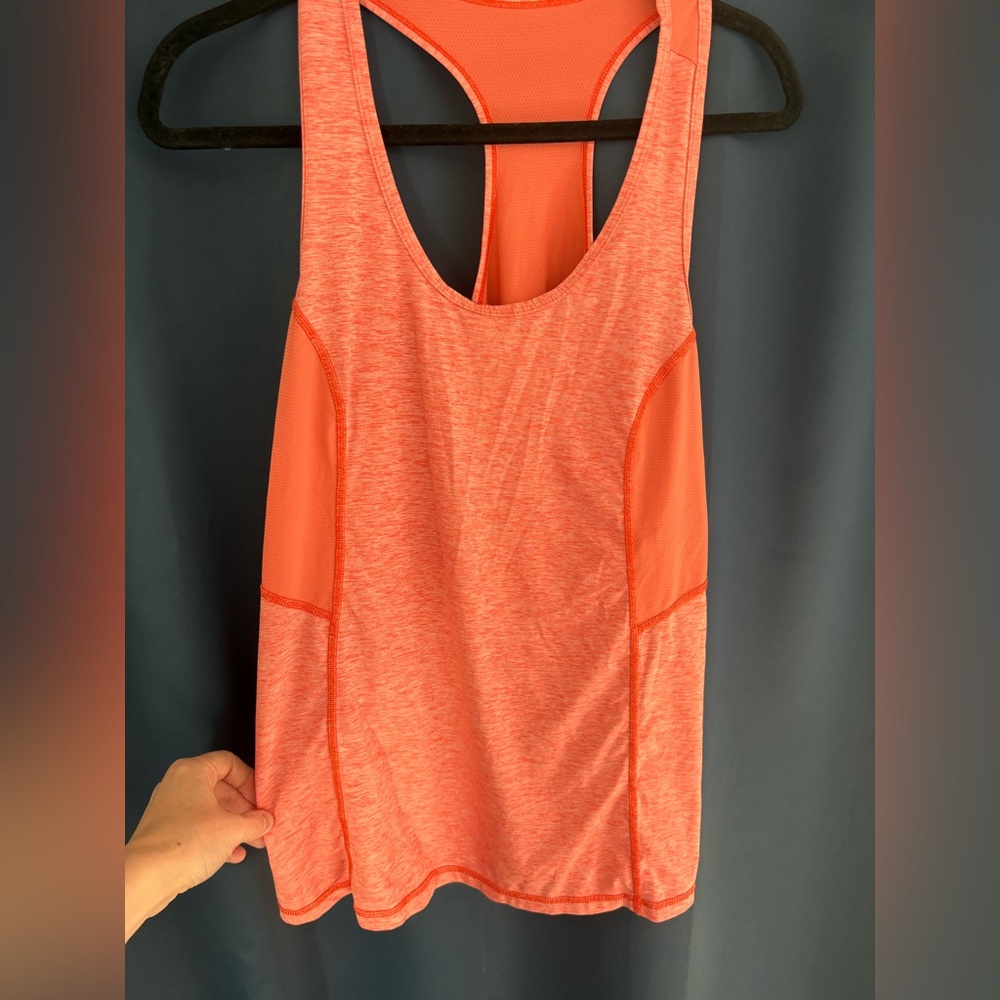 Xersion Coral Racerback Tank Top